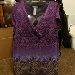 LizWear ss shirt, dressy